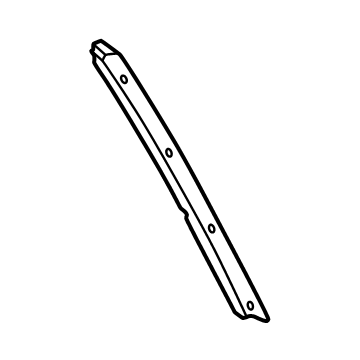 Ford M2DZ-78222A84-B Guide - Door Glass
