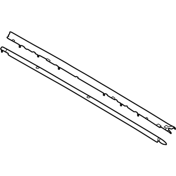 Ford M2DZ-98025C26-A Rail Assembly - Body Side - Upper