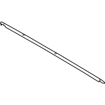 Ford M2DZ-9821596-B Run - Door Glass