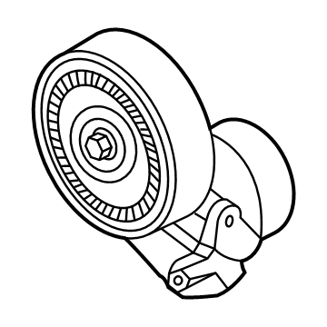 Ford K2GZ-6A228-C Pulley Assembly - Tension