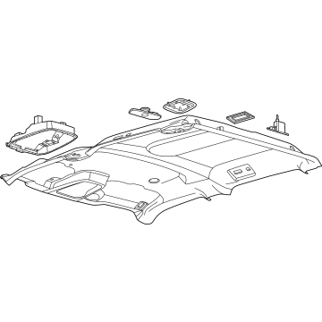 Ford PC3Z-2651968-SA Panel - Roof Trim - Centre