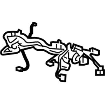 6L3Z-14A699-BAA Ford Wire Harness, Passenger Side Illustration 1 of 1
