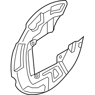 Lincoln E1GZ-2C028-A Shield