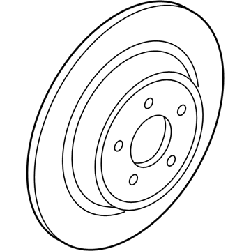 Lincoln KS7Z-2C026-A Rotor Assembly - Brake
