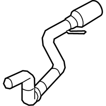 Ford HL3Z-5202-B Extension - Exhaust Pipe