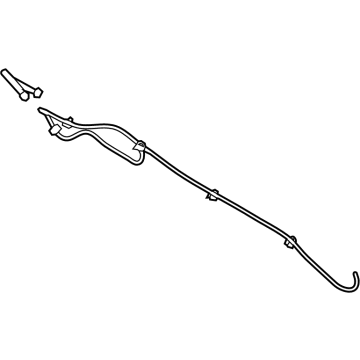 Ford BK3Z-17A605-V Hose - Windshield Washer