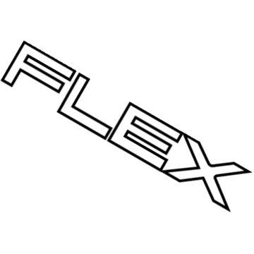 Ford 8A8Z-7442528-A Emblem