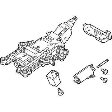 Lincoln MKS Steering Column - DA5Z-3C529-D
