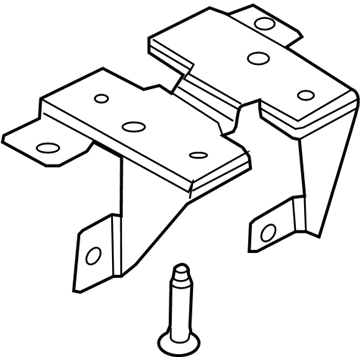 Lincoln 9E5Z-10A666-A Support - Battery Tray