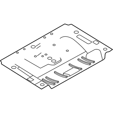Mercury 6L2Z-7813046-AAD Mat - Floor