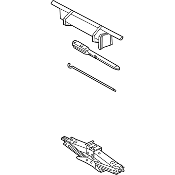 Mercury 8L2Z-17085-AB Jack Assembly - Lifting