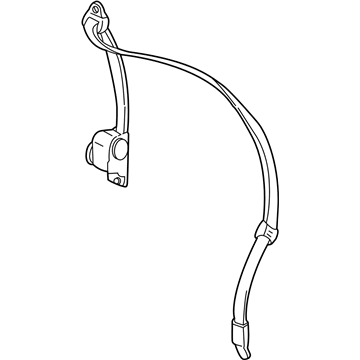 Ford 1L7Z-78611B08-AAC Seat Belt Assembly