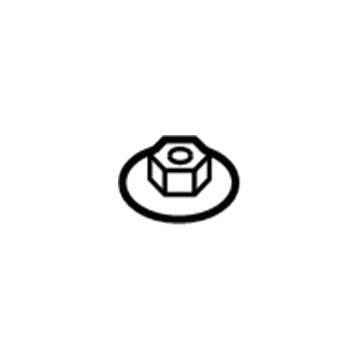 Ford -W702438-S300 Nut - Hex.