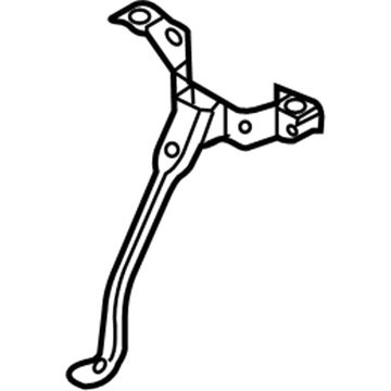 Ford AE8Z-16707-A Center Support AE8Z-16707-A Ford Center Support Illustration 1 of 1