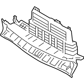 Ford D2BZ-8475-A Shutter Assembly - Radiator Control