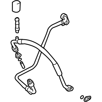 Ford BR3Z-19D742-B Tube Assembly