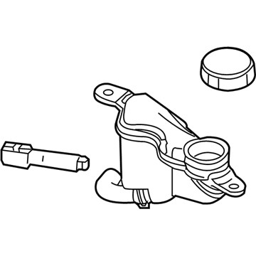 Mercury 9E5Z-2K478-B Reservoir - Brake Fluid
