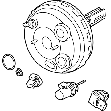 Mercury 9E5Z-2005-A Booster Assembly - Brake