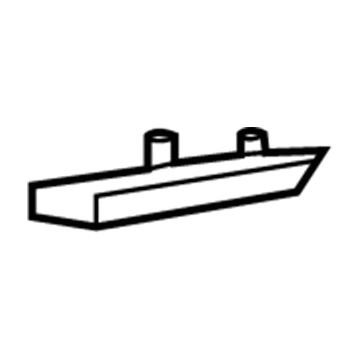 Ford 1L2Z-17E814-AA Bracket - Reinforcement To Bumper