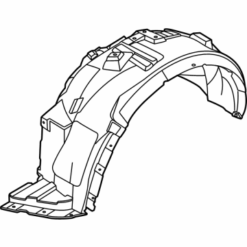 Lincoln RL7Z-16102-A Fender Liner