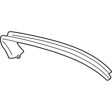 Mercury F6DZ-7442410-BBD Moulding