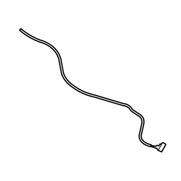 Ford F-150 Hood Release Cable - 4L3Z-16916-AAA
