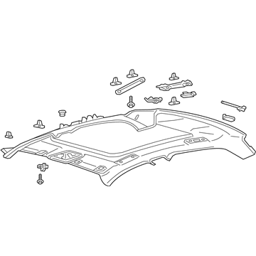 Lincoln GD9Z-5451916-CE Headlining - Roof