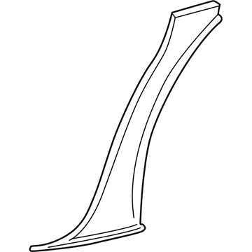 Ford 1W7Z-5431012-AAA Trim Assembly - Quarter