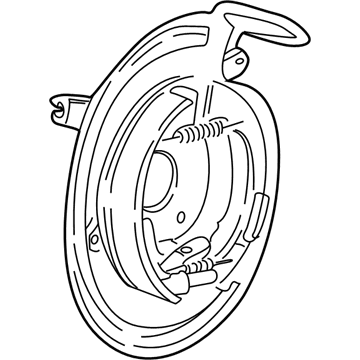 Ford Explorer Sport Backing Plate - 3L2Z-2B636-BA