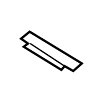 Ford AA8Z-19892-A Upper Seal AA8Z-19892-A Ford Upper Seal Illustration 1 of 1