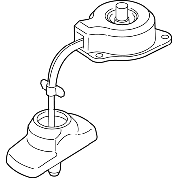 Lincoln 7L1Z-1A131-A Spare Wheel Mounting