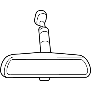 Ford 6U5Z-17700-A Mirror Assembly - Rear View - Inner
