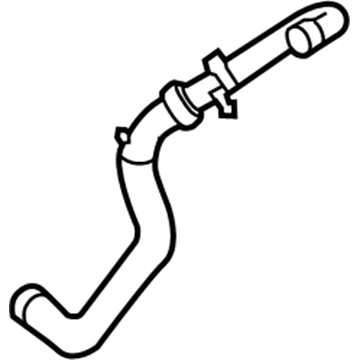 Ford Coolant Reservoir Hose - BC3Z-8C471-A