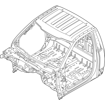 Ford PC3Z-25001B24-A Cab Assembly - Trimmed - Primed