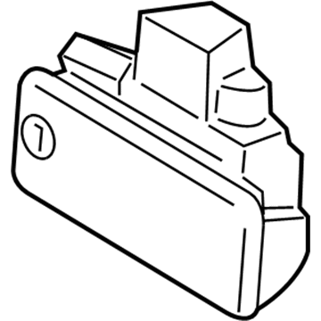 Mercury 4F2Z-1706072-AAA Lock Assembly - Door