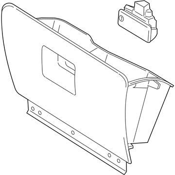 Mercury 3F2Z-1706024-AAA Door Assembly - Glove Compartment