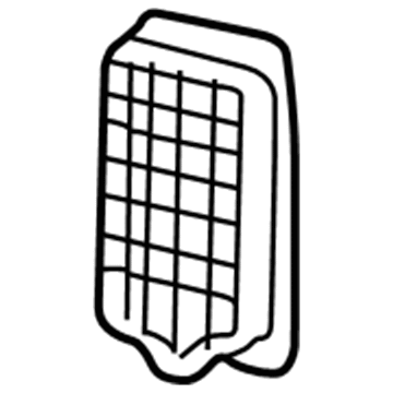 Lincoln 2R3Z-63424A62-AA Grille - Air Inlet