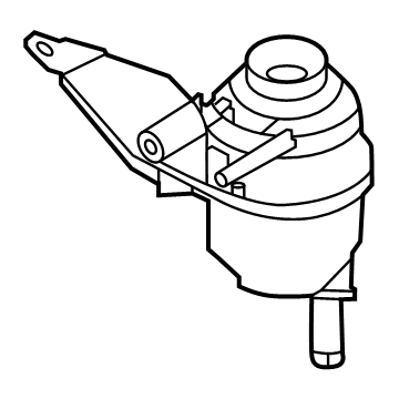 Ford NL3Z-8A080-C Tank Assembly - Radiator Overflow