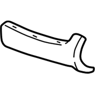 Ford YL3Z-84292A22-AAA Molding - Door Outside