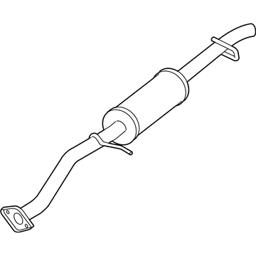 Ford 5L8Z-5A212-DA Silencer Assembly