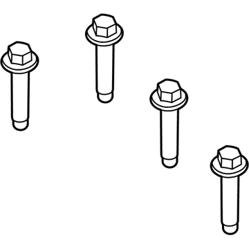 Ford -W503301-S437 Mount Bracket Bolt -W503301-S437 Ford Mount Bracket Bolt Illustration 1 of 1