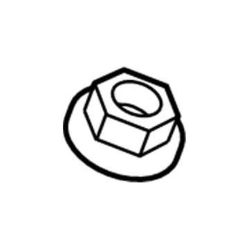 Ford -W711953-S900 Nut And Washer Assembly - Hex.