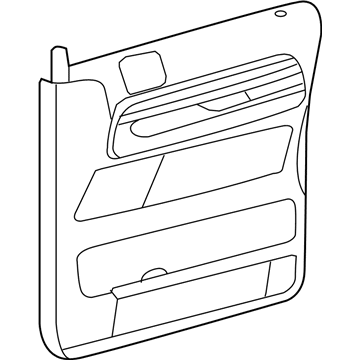 Ford 3F2Z-1623943-AAA Panel Assembly - Door Trim