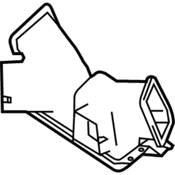 Lincoln AH6Z-19B680-C Duct Assembly - Air Conditioner