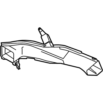Lincoln AH6Z-19A843-A Duct - Air