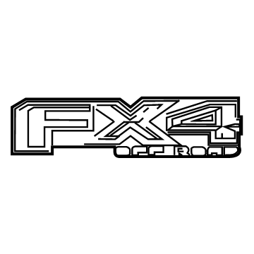 Ford FL3Z-9925622-BA Decal - Name Plate