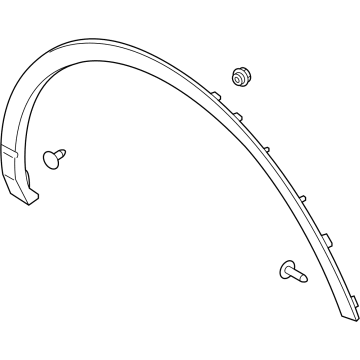 Lincoln LJ7Z-1029038-DA Moulding