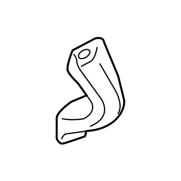 Ford BK3Z-5B484-A Clamp - Rubber Bush