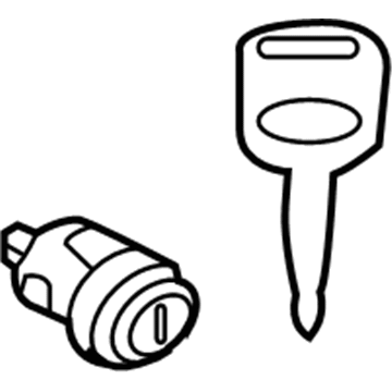 Mercury 8E5Z-5421991-B Cylinder Assembly - Lock