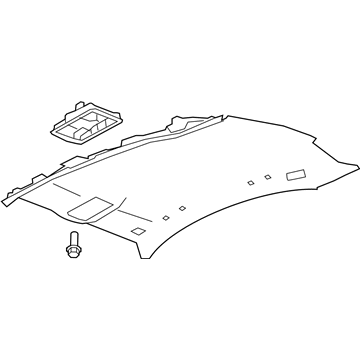 Lincoln DA5Z-5451916-EA Headlining - Roof